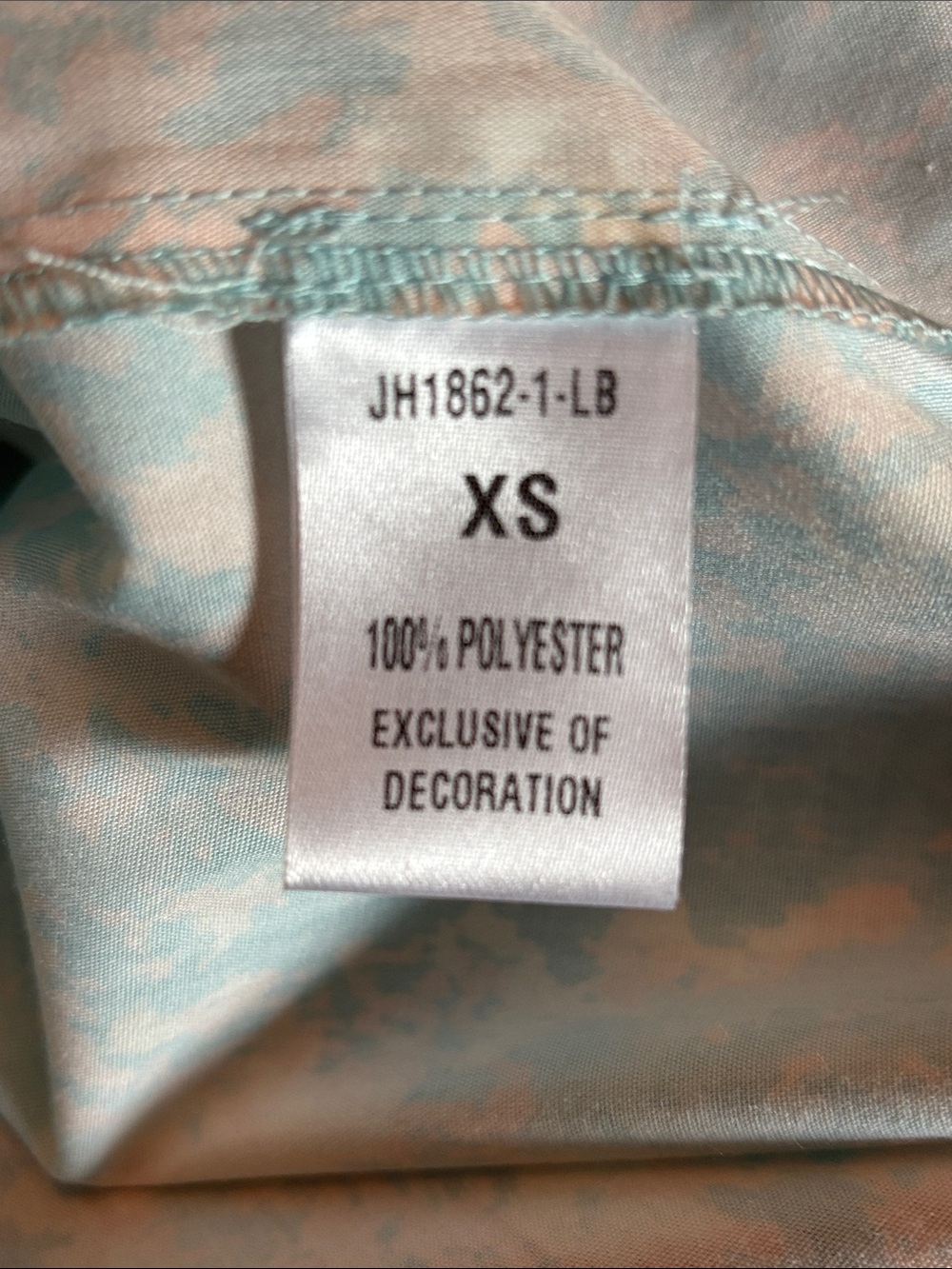 THML: Trust Me Aqua Embroidered Blouse Size XS - Picture 7 of 8